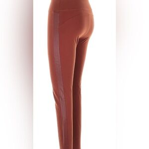 G by Giuliana G-Sculpt Faux Leather Side Panel 
Ponte Leggings Pants New S & M